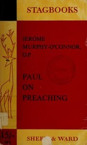 Tapa de Paul on preaching