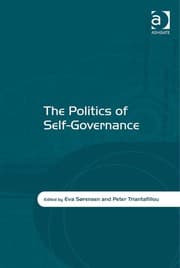 Tapa de The politics of self-governance