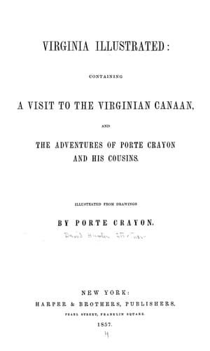 Tapa de Virginia illustrated