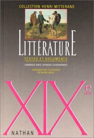 Tapa de Litterature