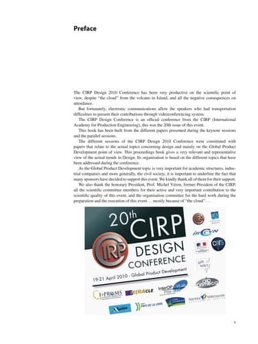 Tapa de Global Product Development
