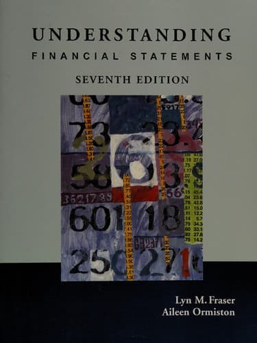 Tapa de Understanding financial statements