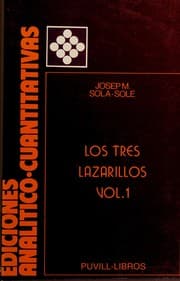 Tapa de Los tres Lazarillos