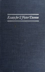 Tapa de William Blake; essays for S. Foster Damon
