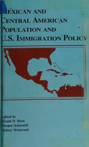 Tapa de Mexican and Central American population and U.S. immigration policy