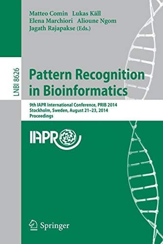 Tapa de Pattern Recognition in Bioinformatics