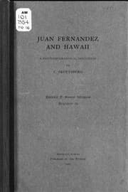 Tapa de Juan Fernandez and Hawaii