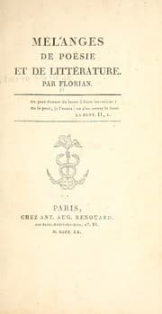 Tapa de Mélanges de poésie et de littérature