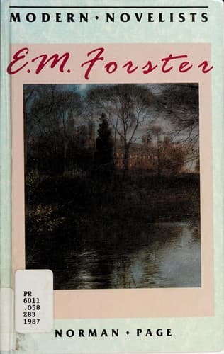 Tapa de E.M. Forster