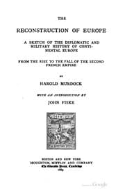 Tapa de The reconstruction of Europe