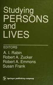 Tapa de Studying persons and lives
