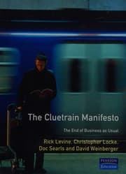 Tapa de The Cluetrain manifesto
