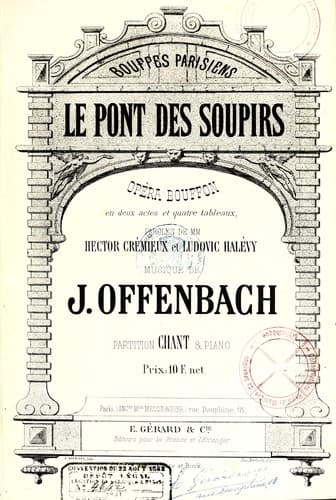 Tapa de Le pont des soupirs