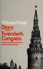 Tapa de Diary of the twentieth congress of the Communist Party ofthe Soviet Union