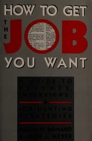 Tapa de How to get the job you want