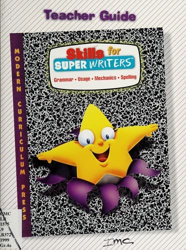Tapa de Skills for super writers