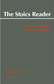 Tapa de The stoics reader