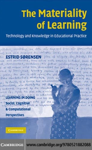 Tapa de The materiality of learning