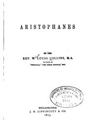 Tapa de Aristophanes