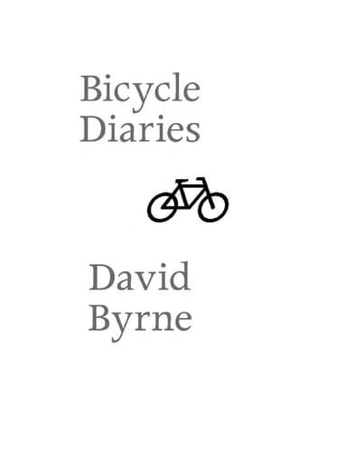 Tapa de Bicycle Diaries