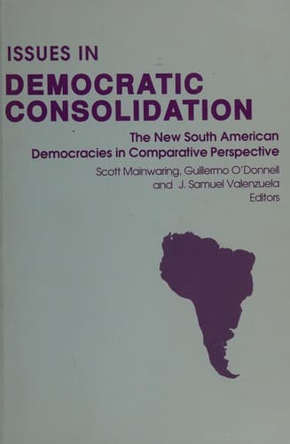Tapa de Issues in Democratic Consolidation