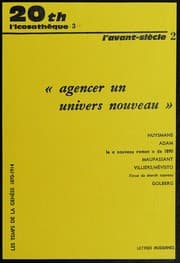 Tapa de Agencer un univers nouveau
