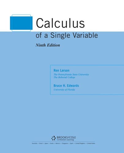 Tapa de Calculus of a single variable