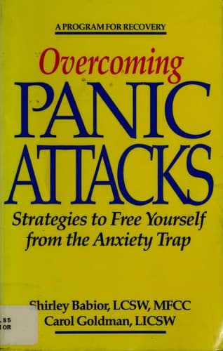 Tapa de Overcoming panic attacks
