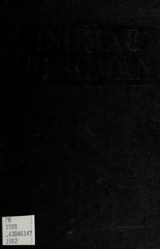 Tapa de Ingmar Bergman