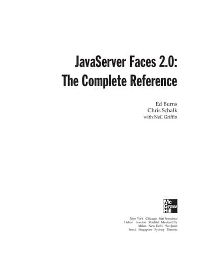 Tapa de JavaServer faces 2.0