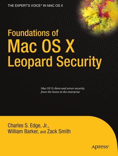 Tapa de Foundations of MAC OS X Leopard security