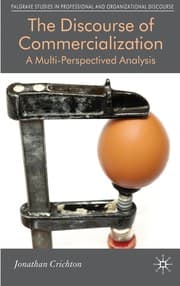 Tapa de The discourse of commercialization