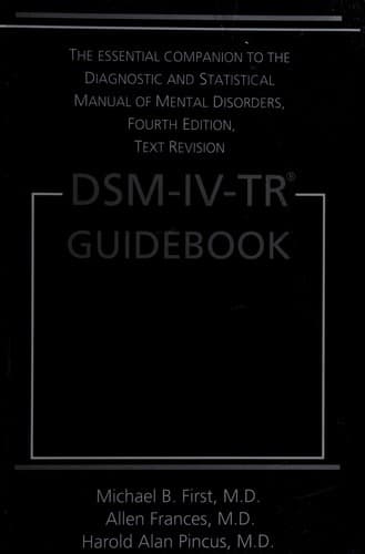 Tapa de DSM-IV-TR guidebook