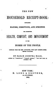 Tapa de The New Household Receipt Book