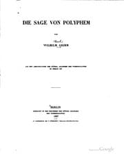 Tapa de Die sage von Polyphem
