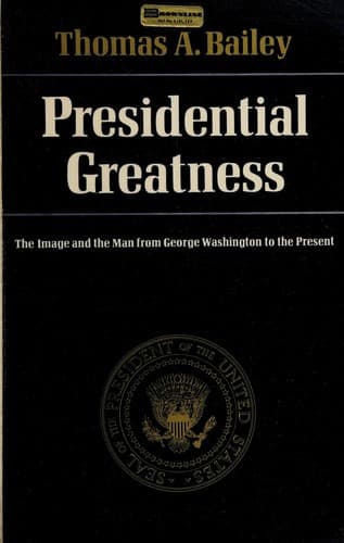 Tapa de Presidential greatness
