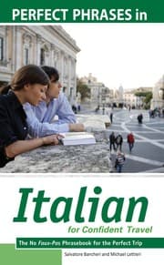 Tapa de Perfect phrases in Italian for confident travel