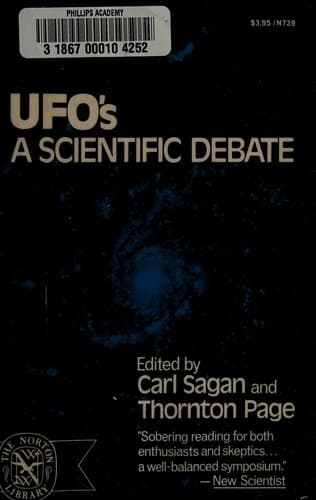 Tapa de UFO's--a scientific debate.