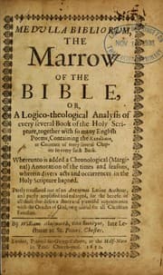 Tapa de Medulla bibliorum, the marrow of the Bible