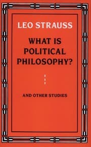 Tapa de What is political philosophy?