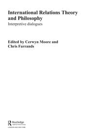 Tapa de International relations theory and philosophy