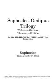 Tapa de Sophocles' Oedipus trilogy