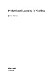 Tapa de Professional learning in nursing
