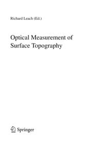 Tapa de Optical Measurement of Surface Topography