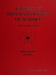 Tapa de American men & women of science
