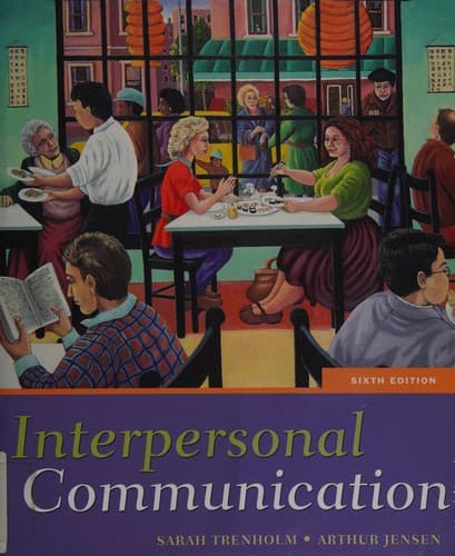 Tapa de Interpersonal communication