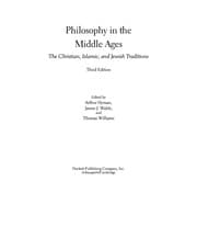 Tapa de Philosophy in the Middle Ages