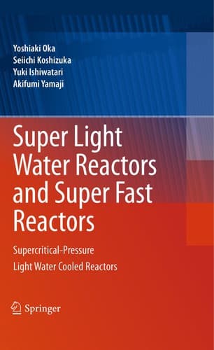 Tapa de Super light water reactors and super fast reactors