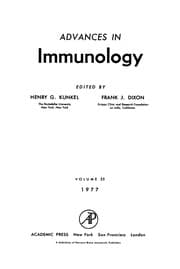 Tapa de Advances in immunology