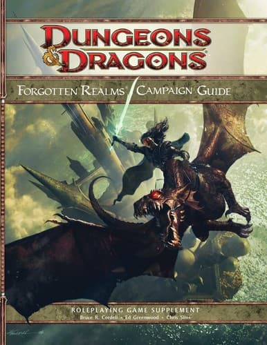 Tapa de Forgotten Realms Campaign Guide